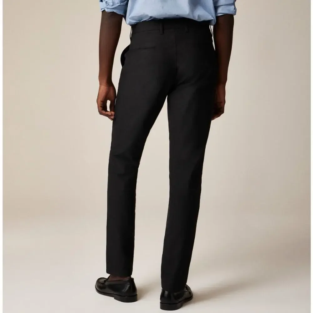 J.Crew Performance 1040 Athletic Tapered-Fit Tech Pants Mens 36x34 Black Stretch